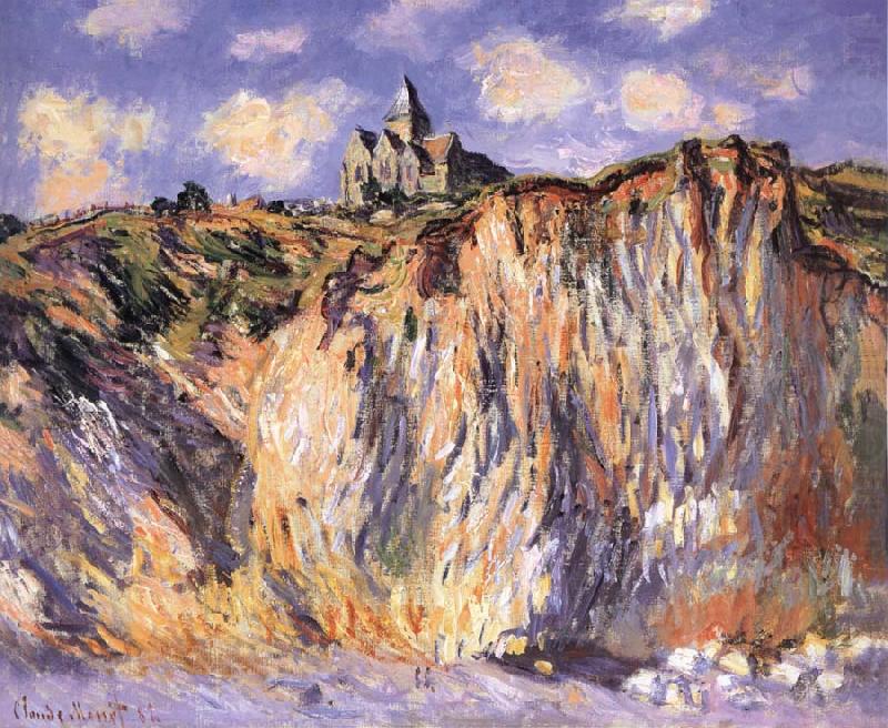 The Church at Varengeville,Morning Effect, Claude Monet